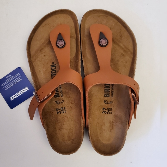 Birkenstock Gizeh Ginger Brown Sandals - Picture 7 of 7